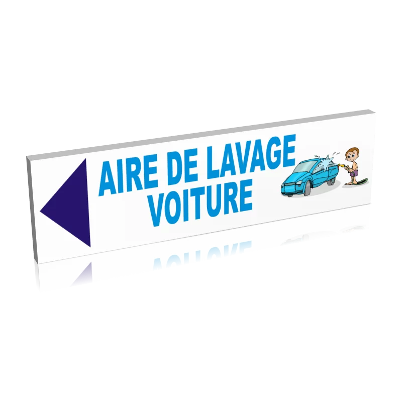 Entrée  Aire de lavage voiture