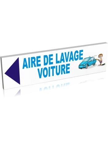 Entrée  Aire de lavage voiture