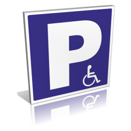 Parking handicapé