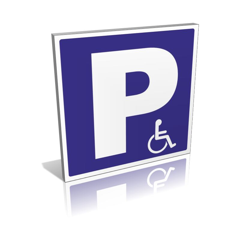 Parking handicapé