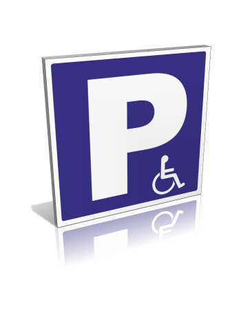 Parking handicapé