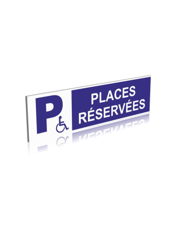 Places réservées handicapés