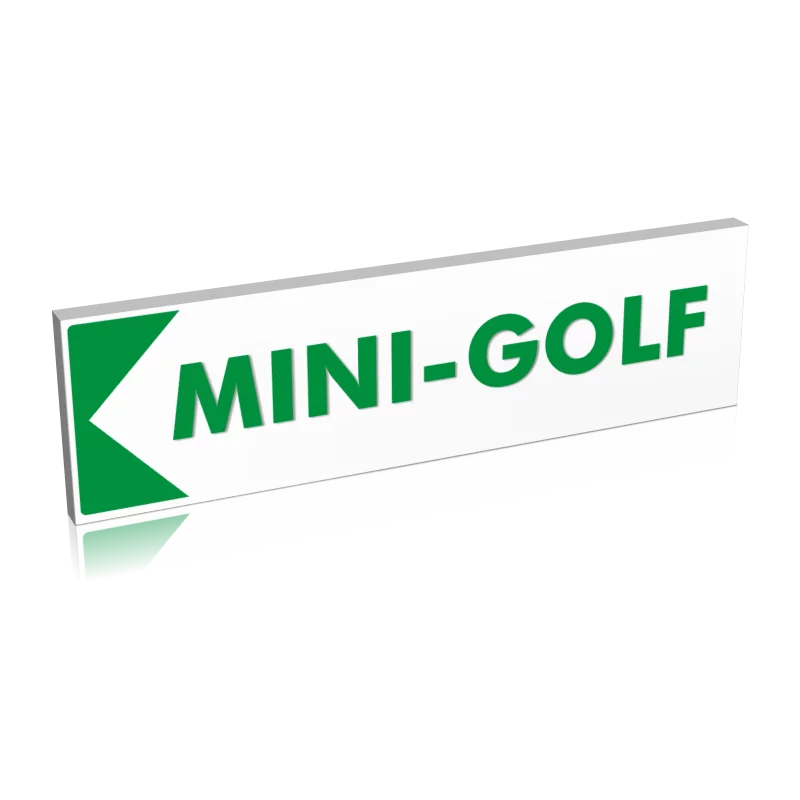 Entrée  Flèche mini-golf