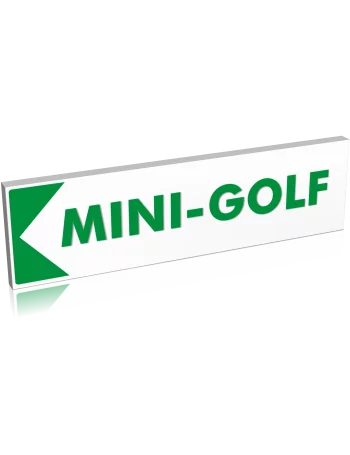 Entrée  Flèche mini-golf