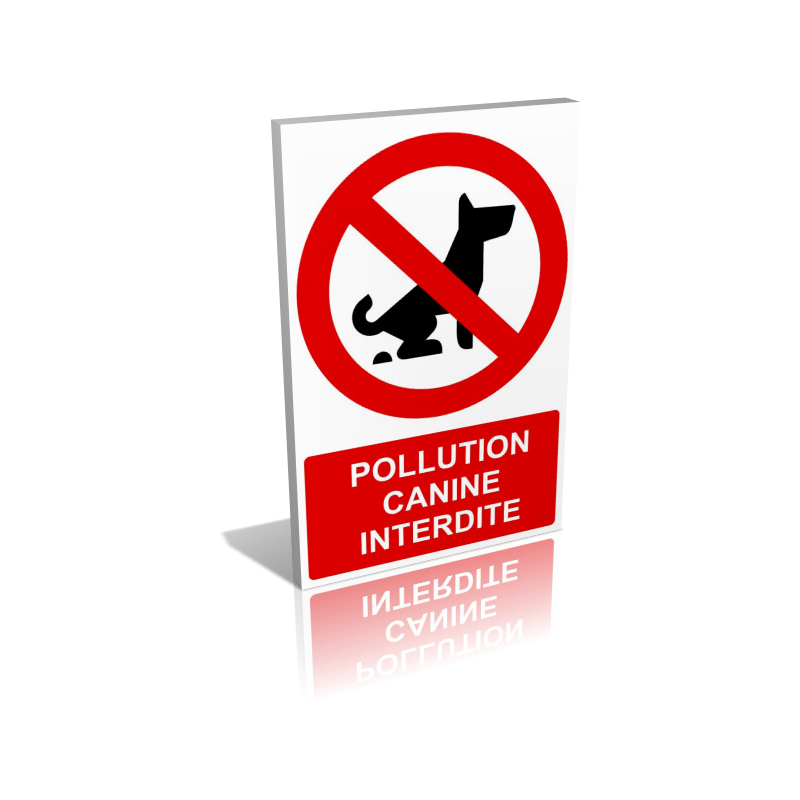 Pollution canine interdite Pollution canine interdite