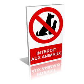 Interdit aux animaux