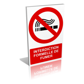 Interdiction formelle de fumer