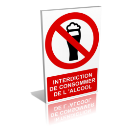 Interdiction de consommer de l'alcool