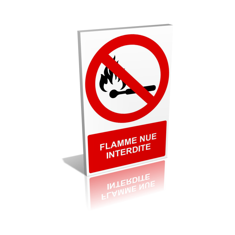 Flamme nue interdite Flamme nue interdite