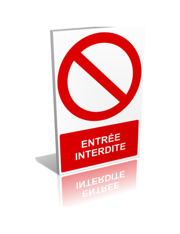 Entrée interdite