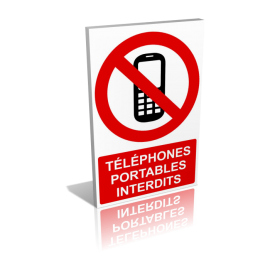 Téléphones portables interdits