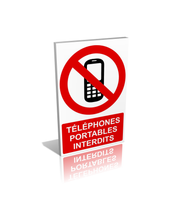 Téléphones portables interdits