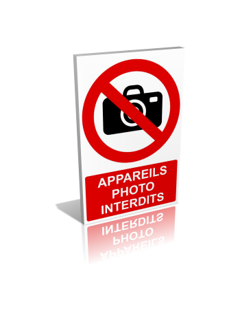 Appareils photo interdits