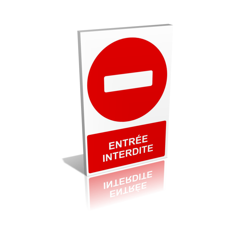 Entrée interdite