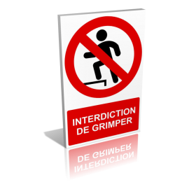 Interdiction de grimper