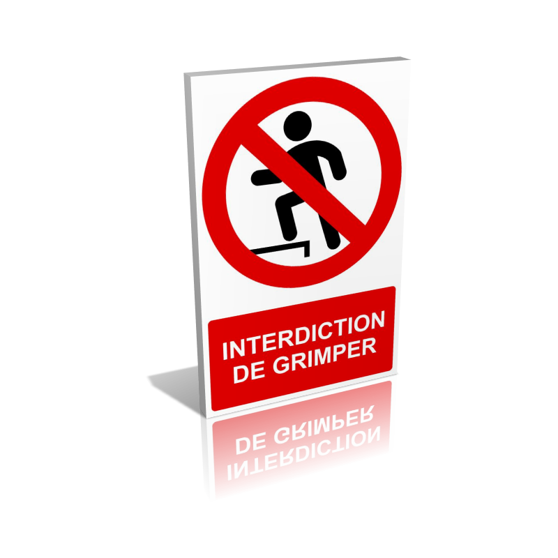 Interdiction de grimper