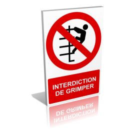 Interdiction de grimper