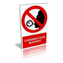 Chewing-Gum interdit