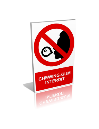 Chewing-Gum interdit