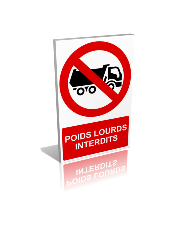 Poids lourds interdits