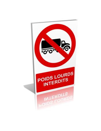 Poids lourds interdits