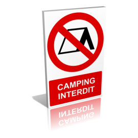 Camping interdit