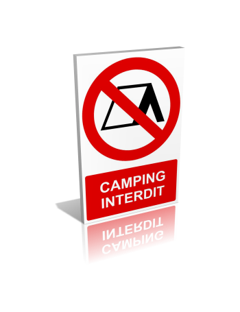 Camping interdit