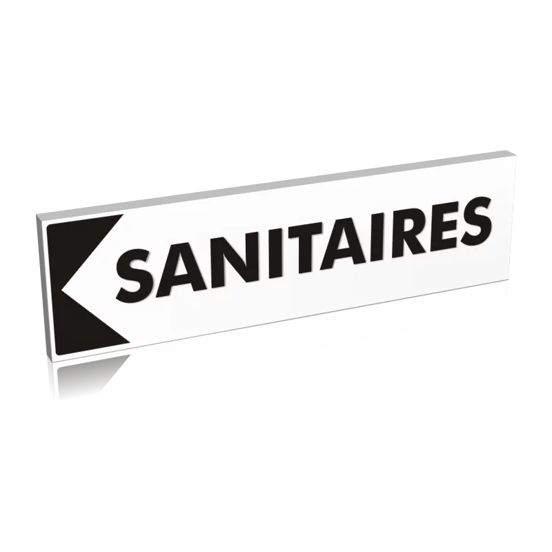 Entrée Flèches sanitaires Entrée Flèches sanitaires