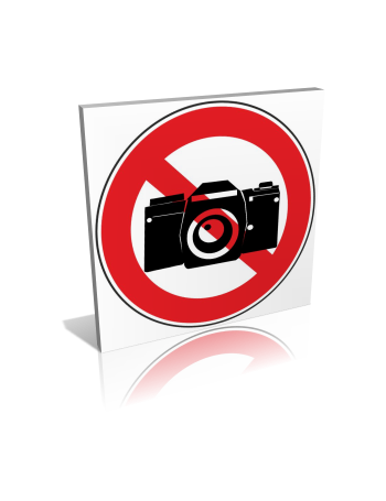 Il est interdit de prendre des photos