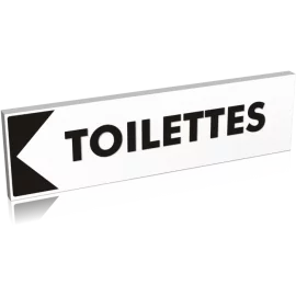 Entrée  Flèche toilettes