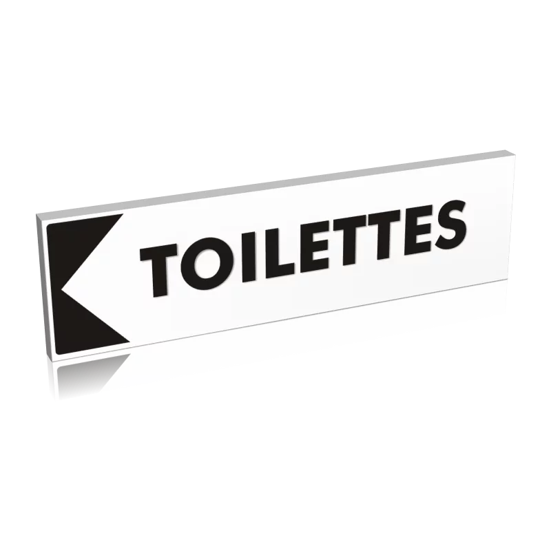 Entrée  Flèche toilettes