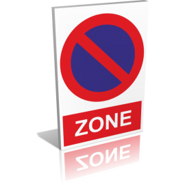 Zone de stationnement interdit