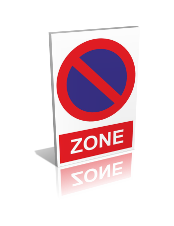 Zone de stationnement interdit