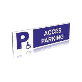 Accès parking handicapés