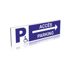 Accès parking droite