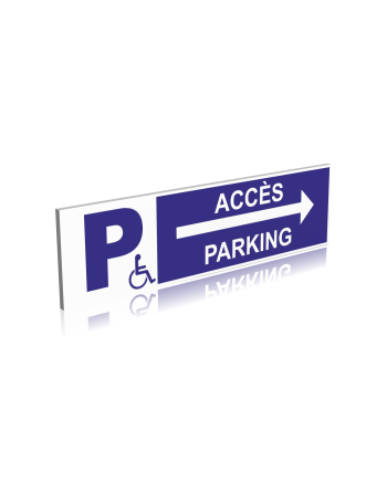 Accès parking droite