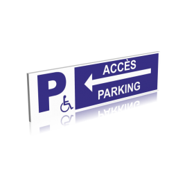 Accès parking gauche