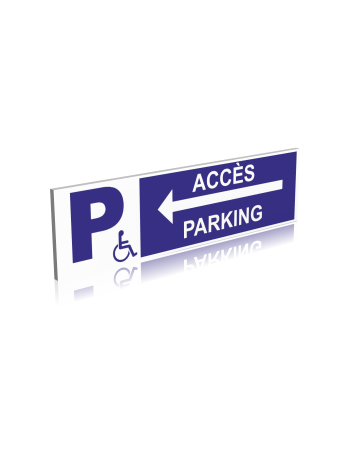 Accès parking gauche