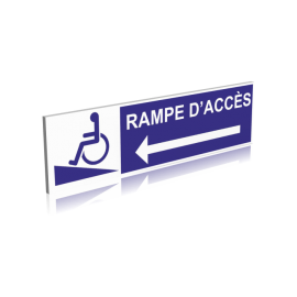 Rampe d'accès gauche