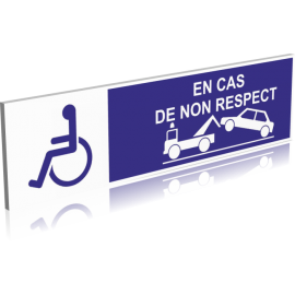 Parking Handicapés - Risque d’enlèvement