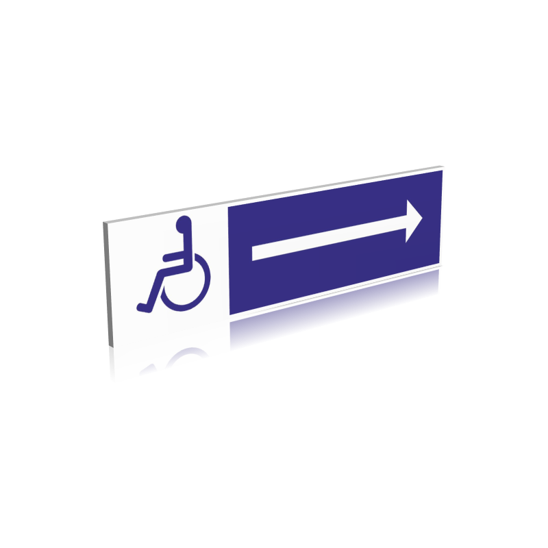 Cheminement handicapés - Droite