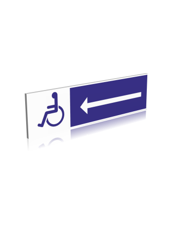 Cheminement handicapés - Gauche