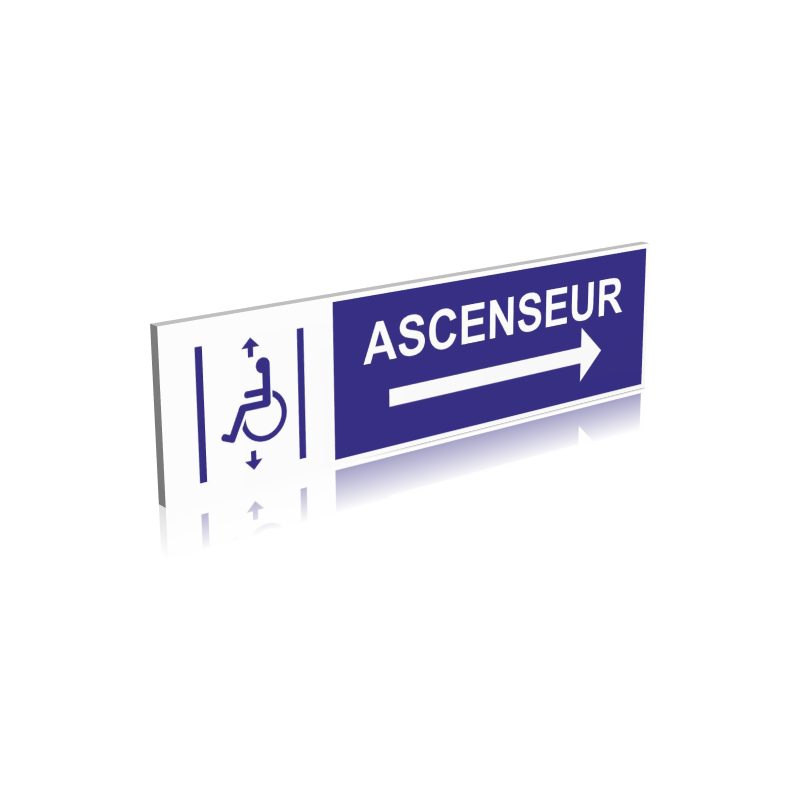 Ascenseur handicapés - Droite