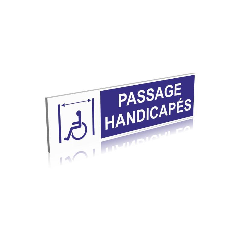 Passage large - Handicapés