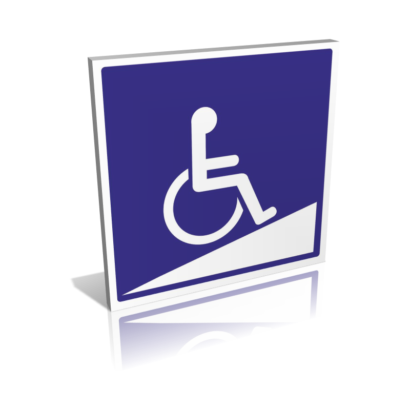 Rampe d'accès handicapés