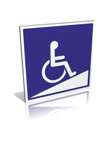 Rampe d'accès handicapés