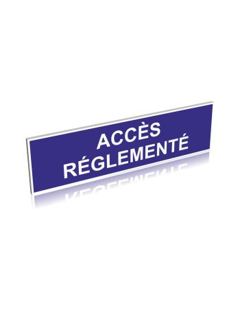 Accès réglementé