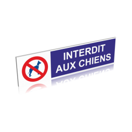 Interdit aux chiens