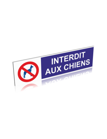 Interdit aux chiens