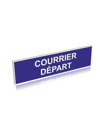 Courrier départ